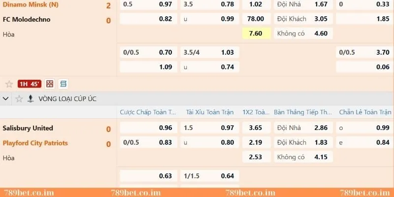 Lợi ích tuyệt vời khi chơi thể thao trên 789Bet